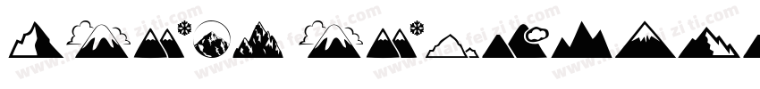 smoky mountain blade字体转换